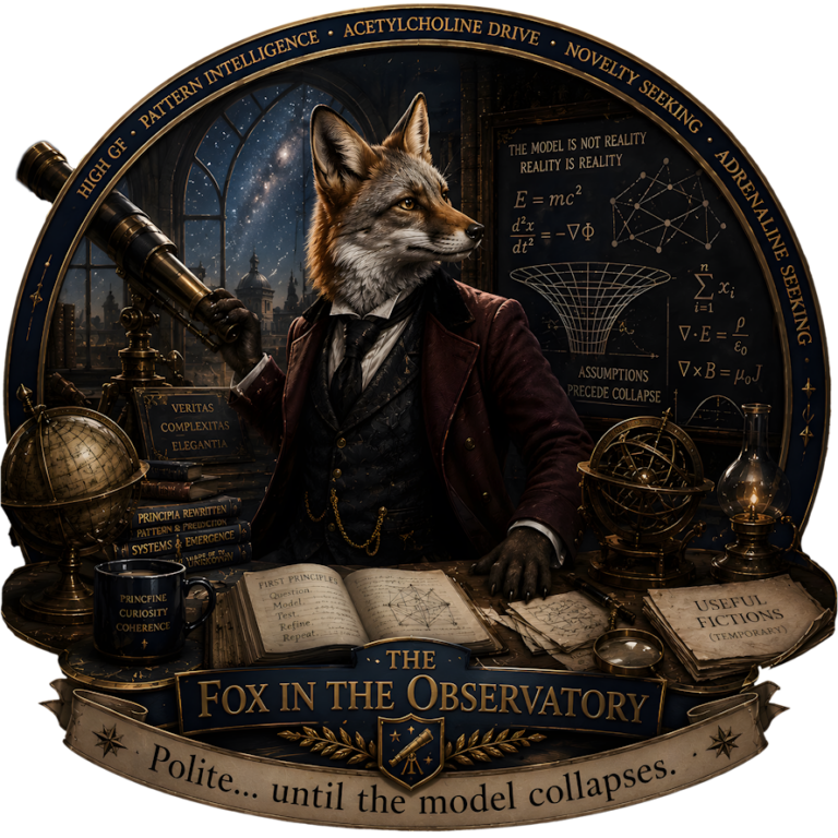 newtonian slanderers fox in observatory
